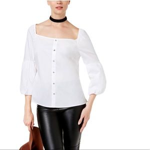 INC Balloon Sleeve Blouse